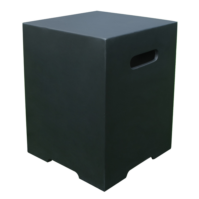 Square Propane Tank Cover and Side Table