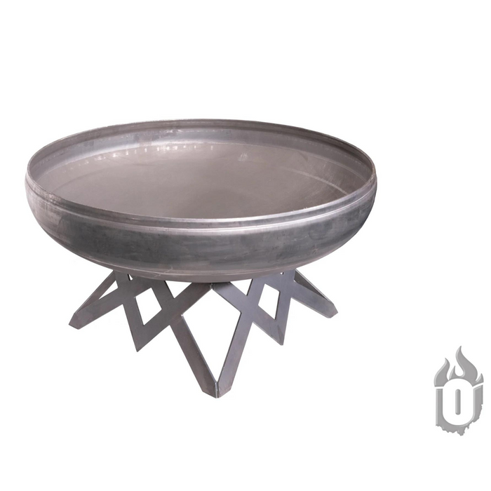 Ohio Flame Liberty Fire Pit with Angular Base