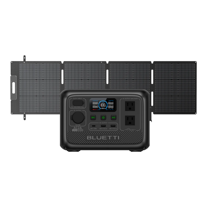 BLUETTI AC2A Solar Generator | 300W 204Wh