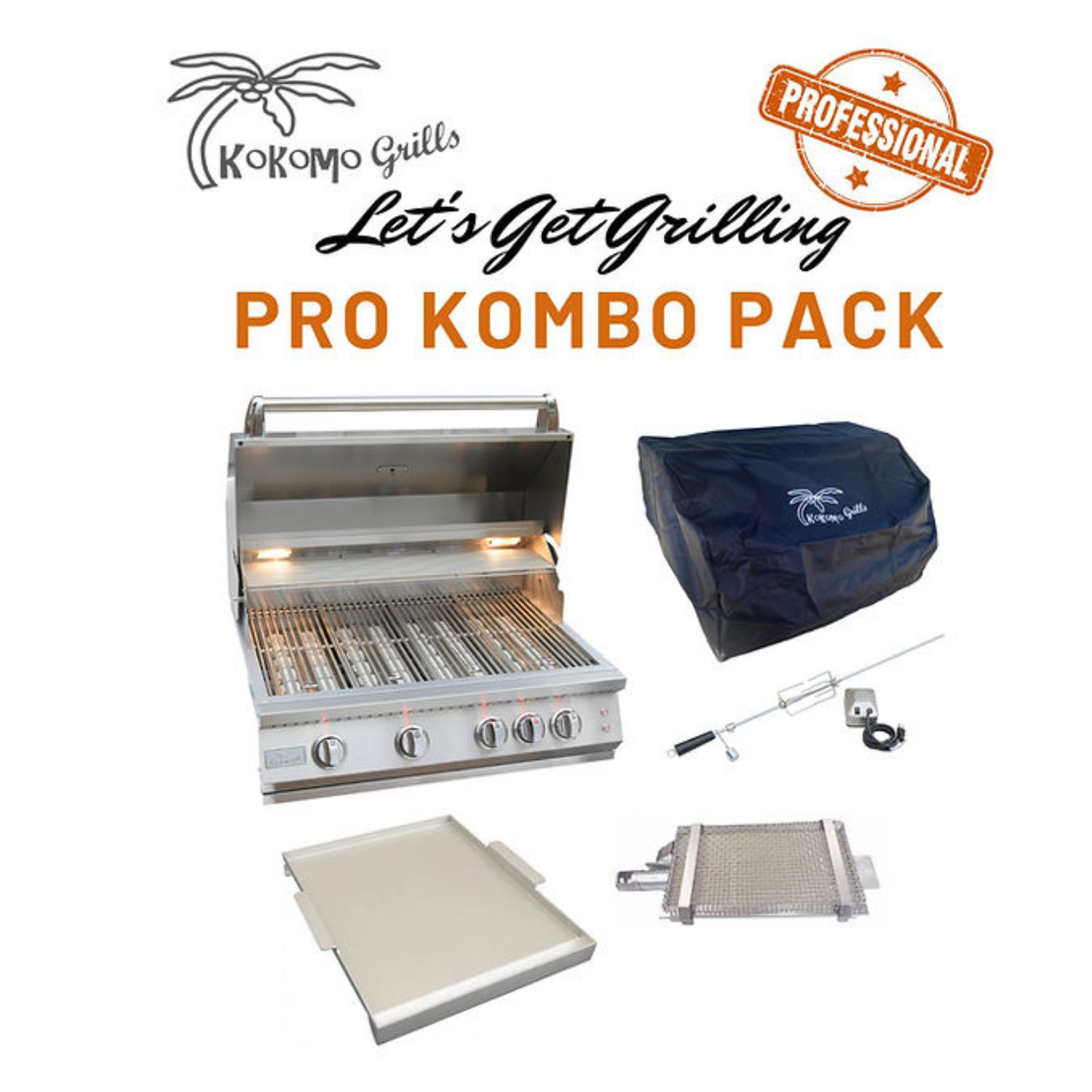 Professional Let's Get Grilling Kombo Pack - Thumbnail 2