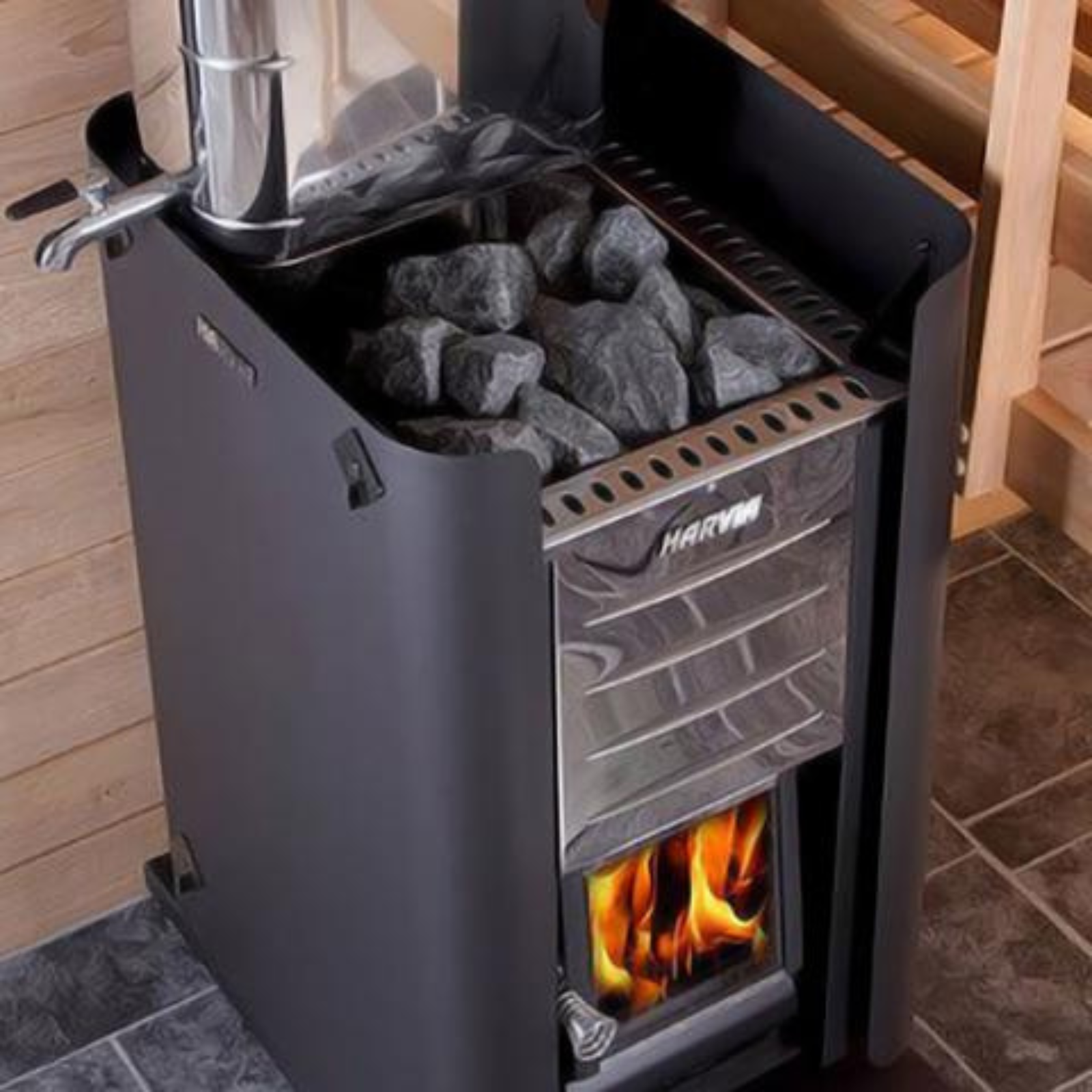 Harvia WL575 Protective Sheath for Wood-Burning Heaters - Thumbnail 5