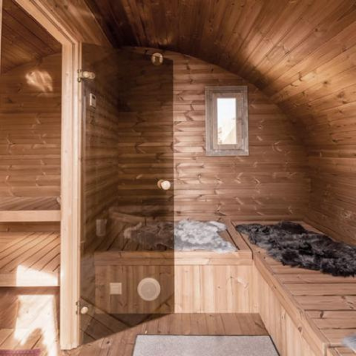 SaunaLife G11 Outdoor Sauna Kit: Luxurious Wellness Suite