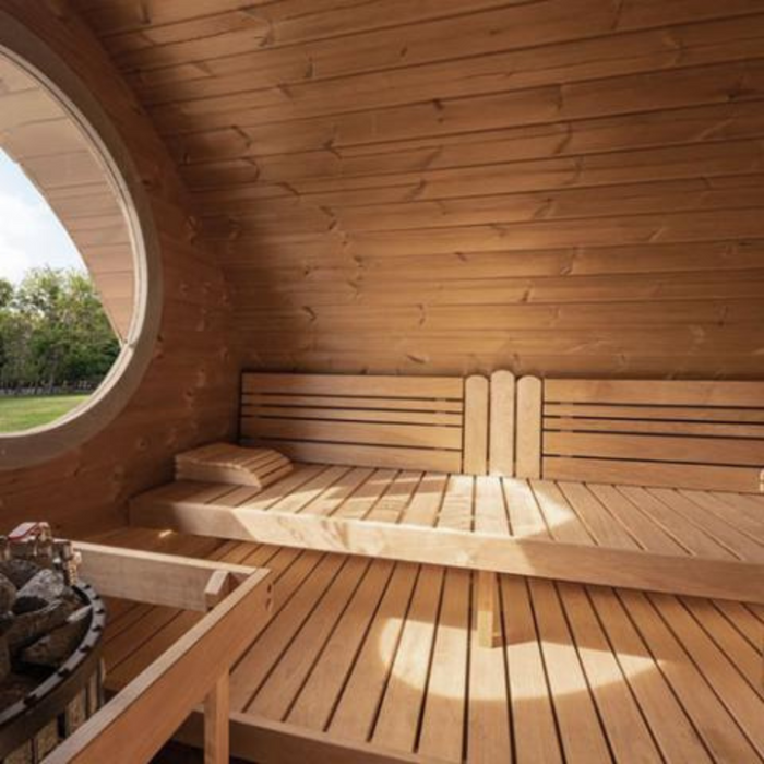 SaunaLife G11 Outdoor Sauna Kit: Luxurious Wellness Suite