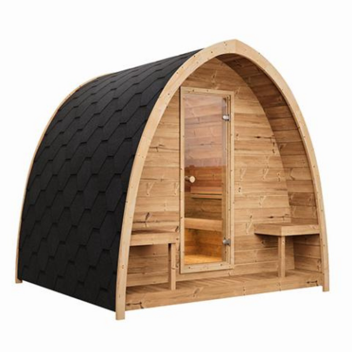 SaunaLife G3 Outdoor Sauna Kit: Visually Stunning Addition