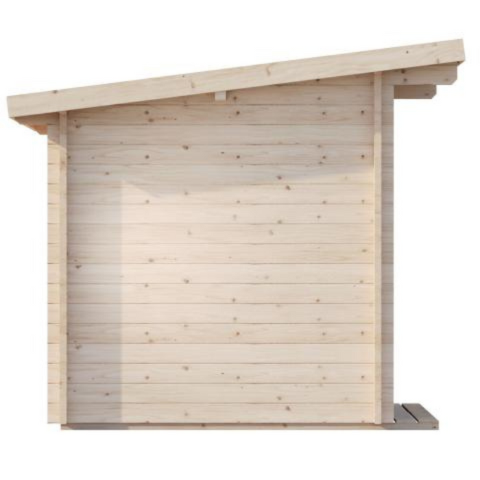 SaunaLife G4 Outdoor Sauna Kit: Scandinavian Luxury