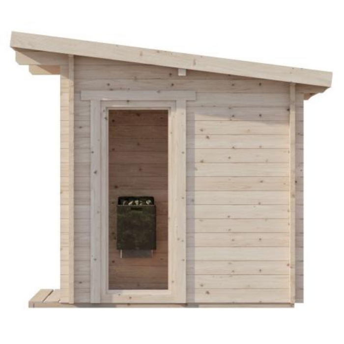 SaunaLife G4 Outdoor Sauna Kit: Scandinavian Luxury