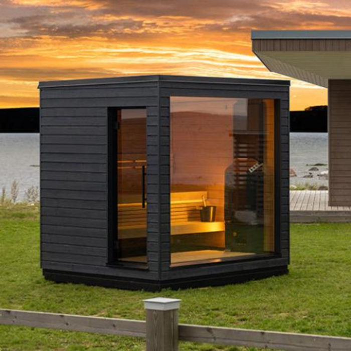 SaunaLife G6 Outdoor Home Sauna: Luxury Sanctuary