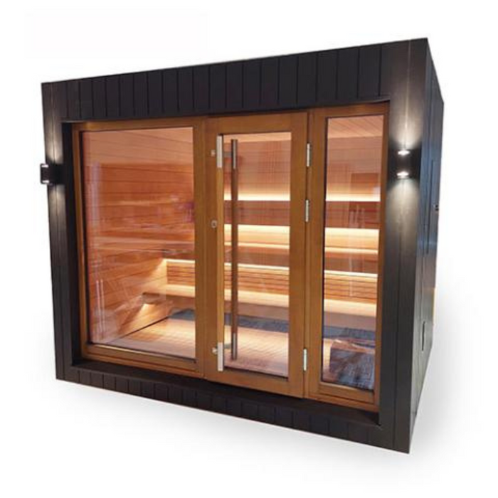 SaunaLife G7 Pre-Assembled Outdoor Sauna: Luxury Craftsmanship