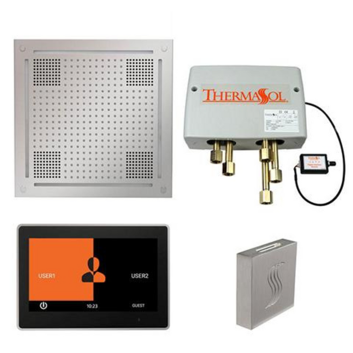 ThermaSol Hydrovive Package with 10" ThermaTouch Square