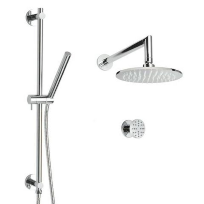 ThermaSol Round Shower Package with Digital Valve