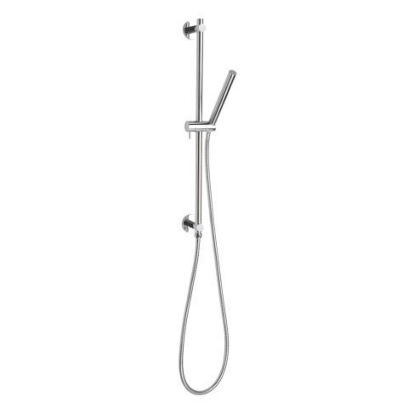 ThermaSol Round Shower Rail, Hose, and Wand Set