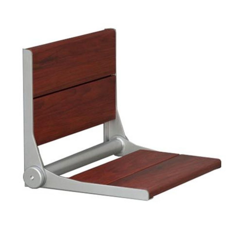 ThermaSol Bamboo Folding Shower Seat: Space-Saving Comfort