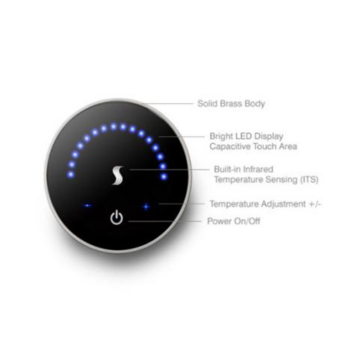 ThermaSol MicroTouch Round Controller: Elevate Your Shower