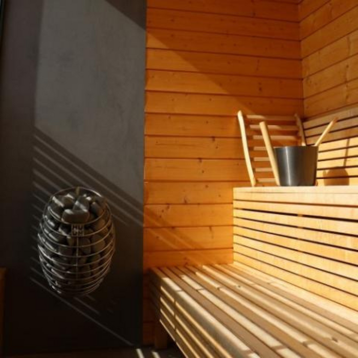 HUUM DROP Series Sauna Heaters: Artistic Elegance (4.5kW - 9.0kW)