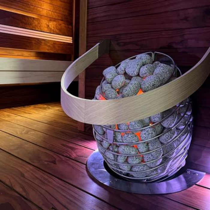 HUUM DROP Series Sauna Heaters: Artistic Elegance (4.5kW - 9.0kW)