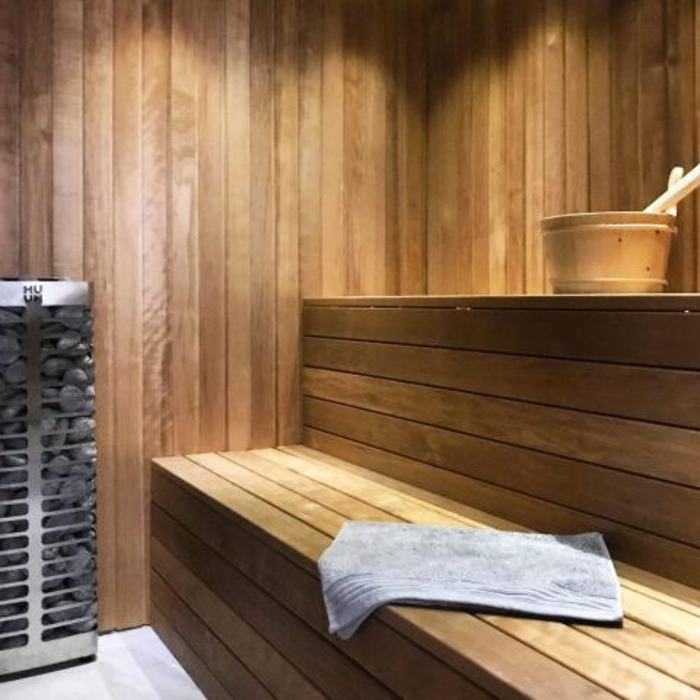 HUUM STEEL Series Sauna Heaters: Modern Elegance