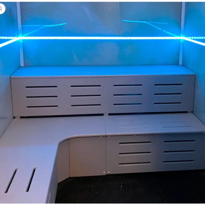 Advanced Hybrid Steam Room - Sanitary, Efficient, and Customizable