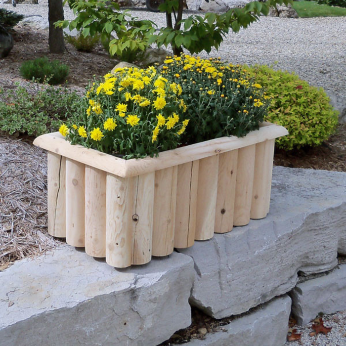 32" Log Planter