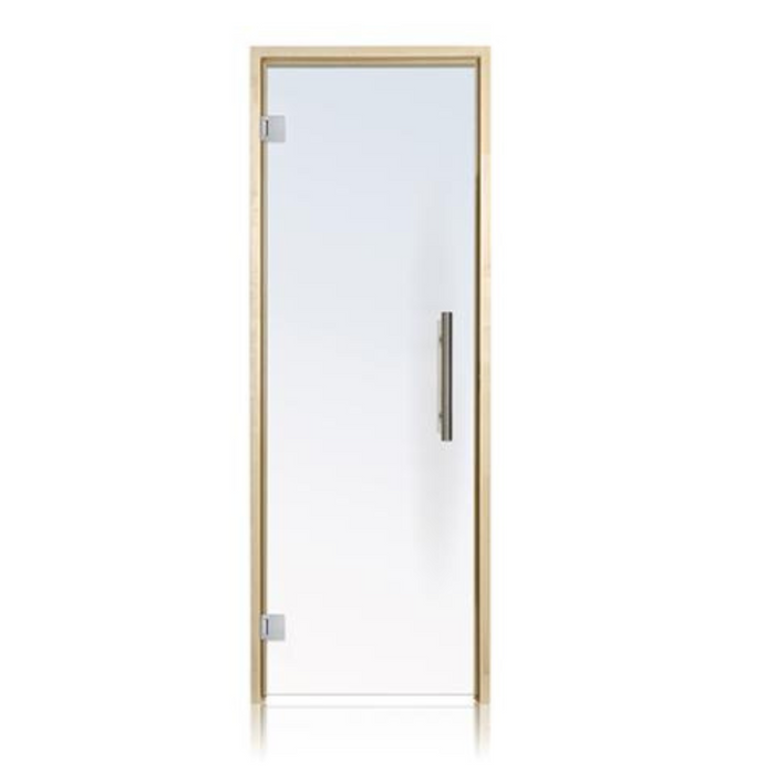 Prosaunas 24x81 Clear Glass Sauna Door with Aspen Frame