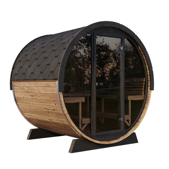 SaunaLife EE8G Sauna Barrel: Spacious Elegance and Comfort