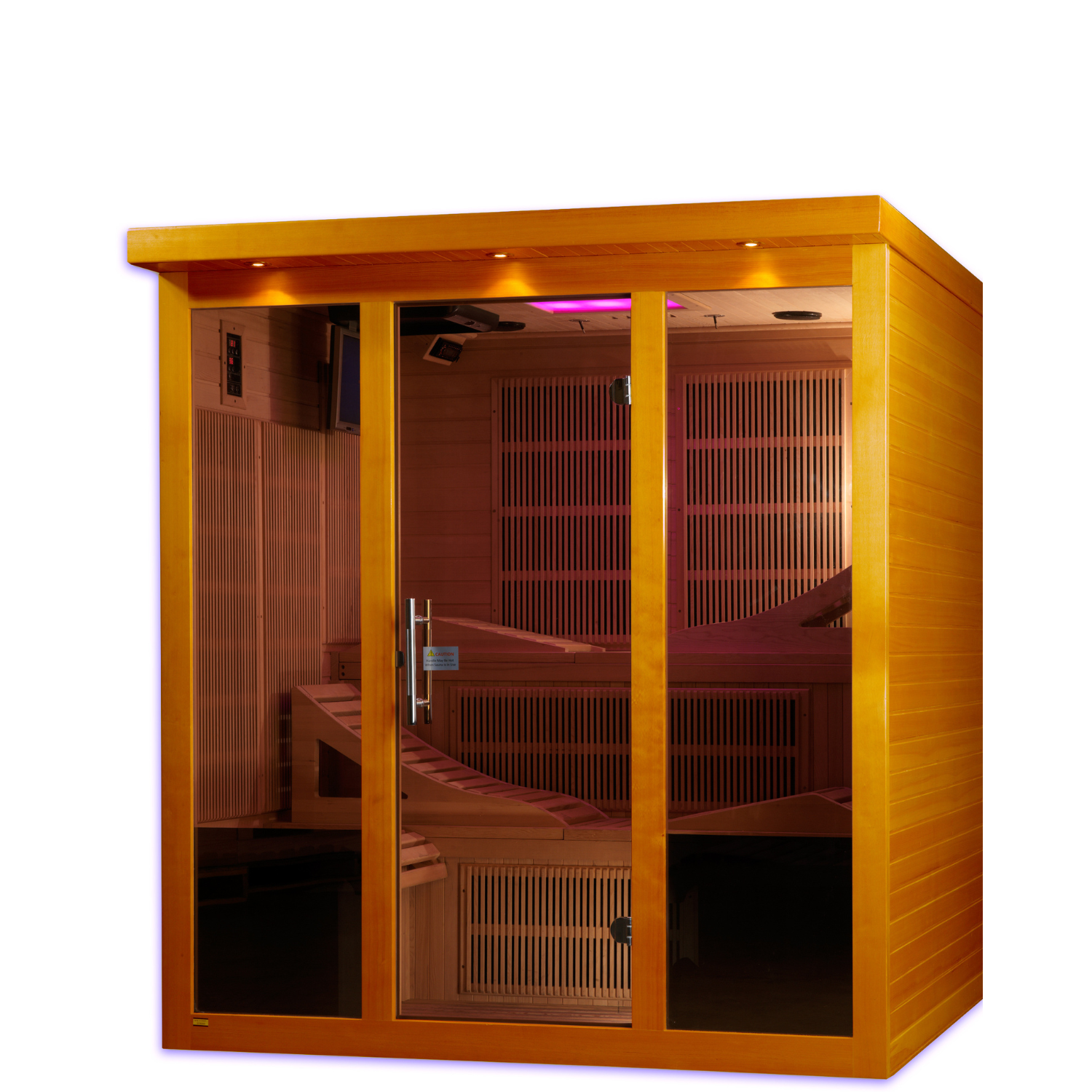 Golden Designs Dynamic Monaco Infrared Sauna - Thumbnail 2