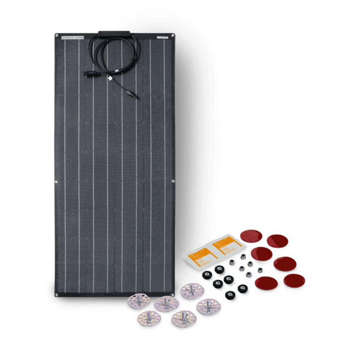 Dakota Lithium 100-Watt Flexible Marine Solar Panel Kit