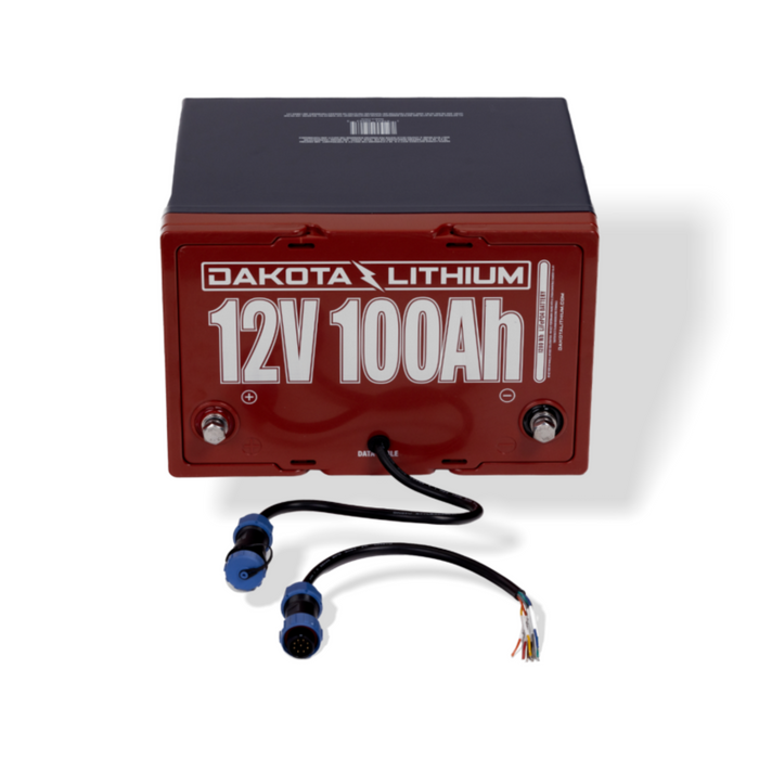 Dakota Lithium 12V 100Ah Deep Cycle LiFePO4 Battery with CAN Bus