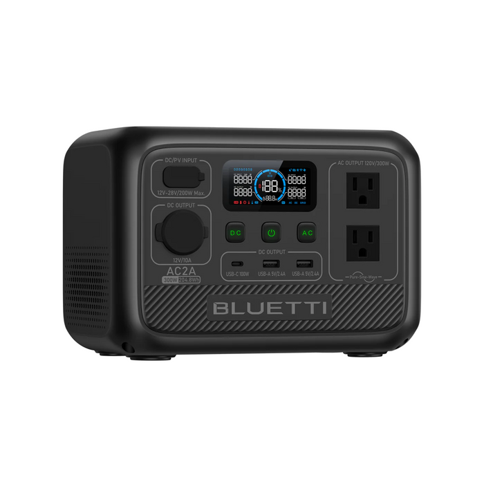 BLUETTI AC2A Portable Power Station | 300W 204Wh