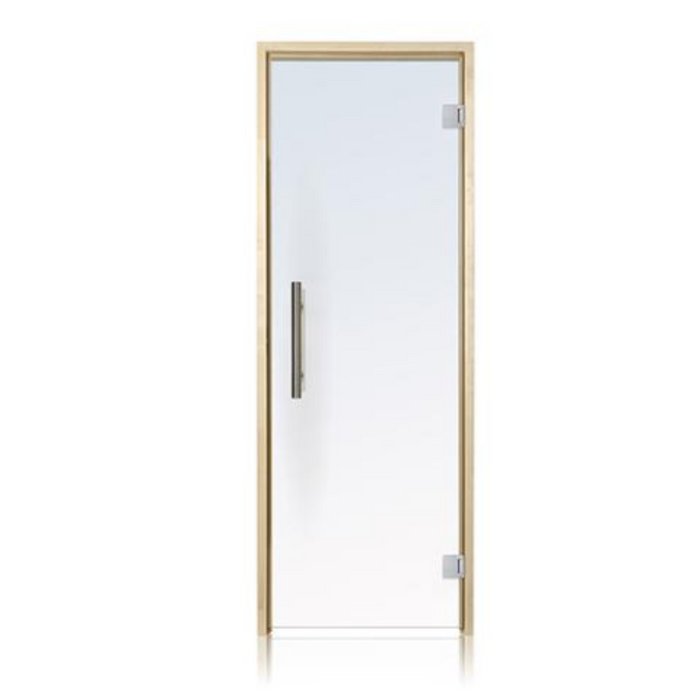 Prosaunas 24x81 Clear Glass Sauna Door with Aspen Frame