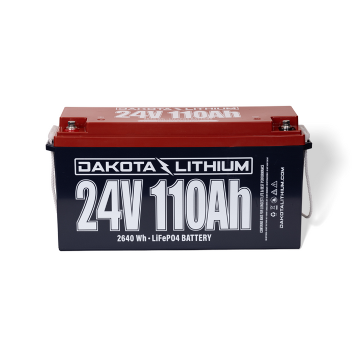 Dakota Lithium 24V 110Ah Deep Cycle LiFePO4 Battery