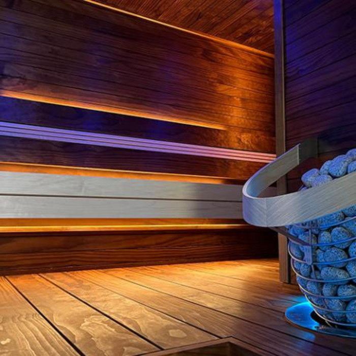 Universal Sauna Light Kit with Two 10-Ft Flexible LED Strips