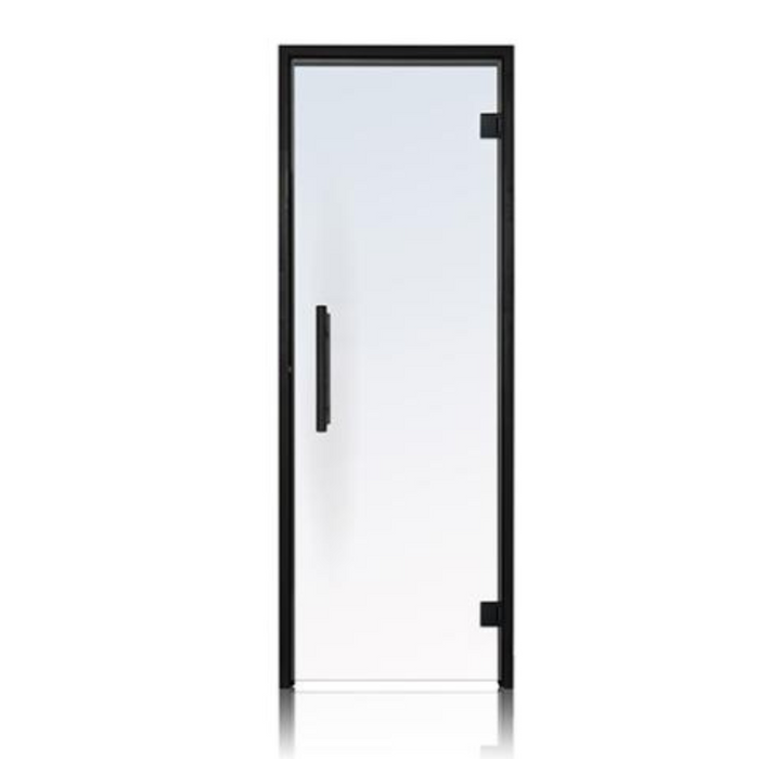 Prosaunas 24x81 Clear Glass Sauna Door with Black Alder Frame