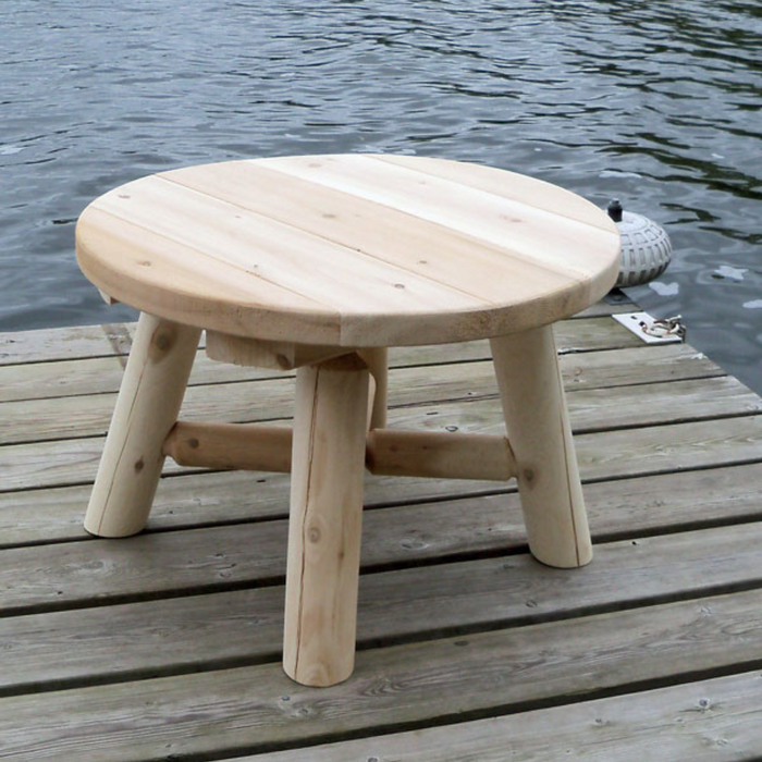 24" Round End Table (60cm)