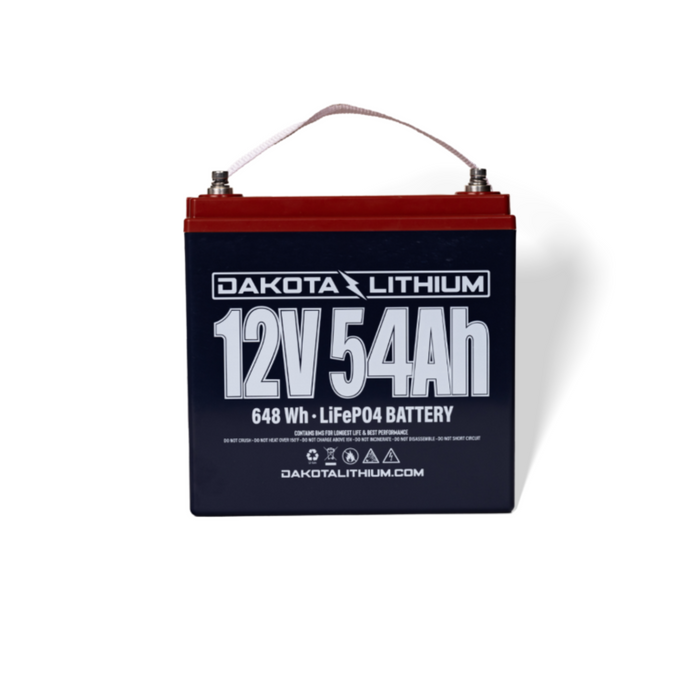 Dakota Lithium 12V 54Ah Deep Cycle LiFePO4 Battery