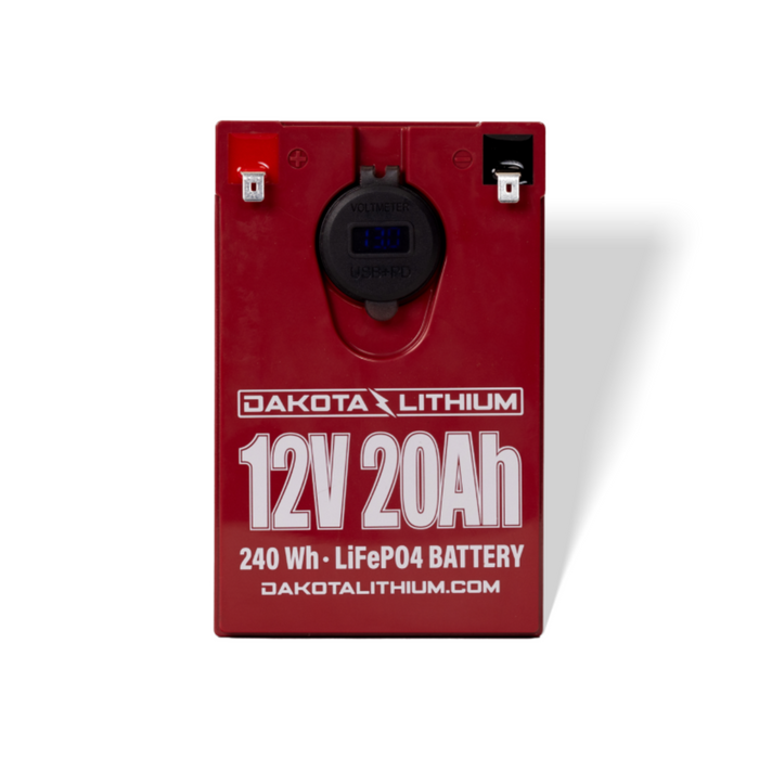 Dakota Lithium 12V 20Ah LiFePO4 Battery – High-Performance SLA Replacement