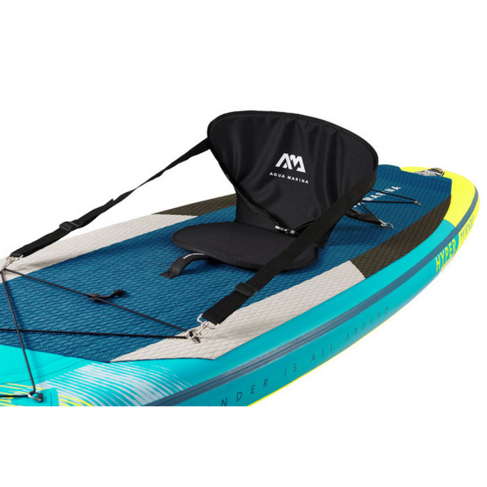 Aqua Marina Hyper - Touring Inflatable Stand-Up Paddleboard (iSUP) with Coil Leash