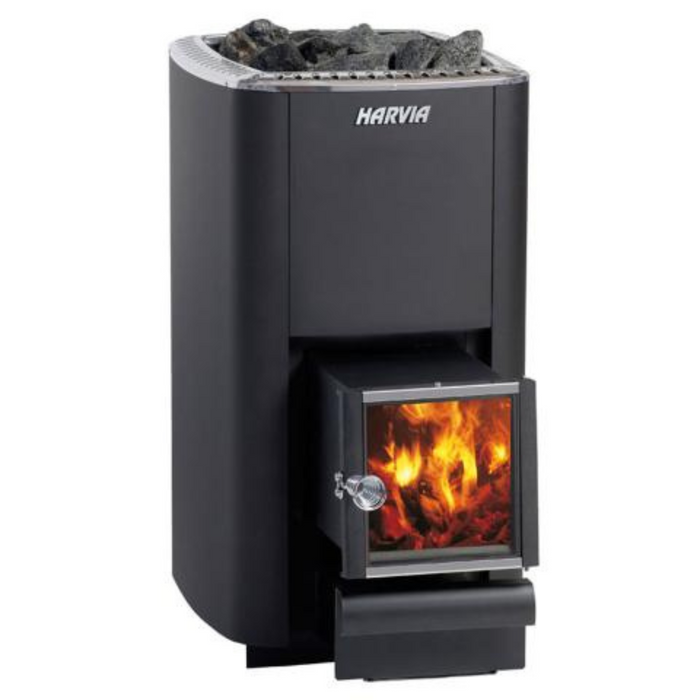 Harvia M3 SL 16.5kW Wood Sauna Stove - External Feed