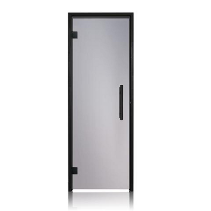 Prosaunas 24x81 Tinted Glass Sauna Door with Black Alder Frame