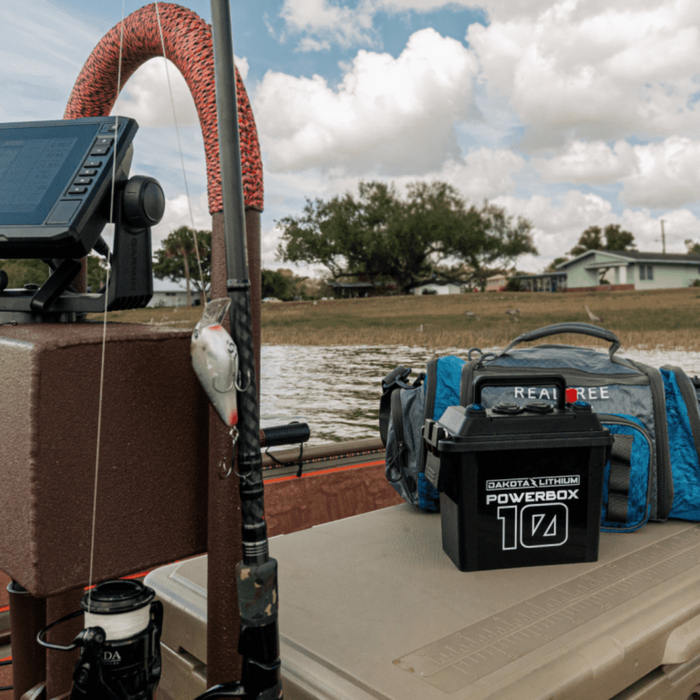 Dakota Lithium Powerbox 10 – Portable 12V 10Ah Power Station for Camping, Fishing, and Off-Grid Adventures