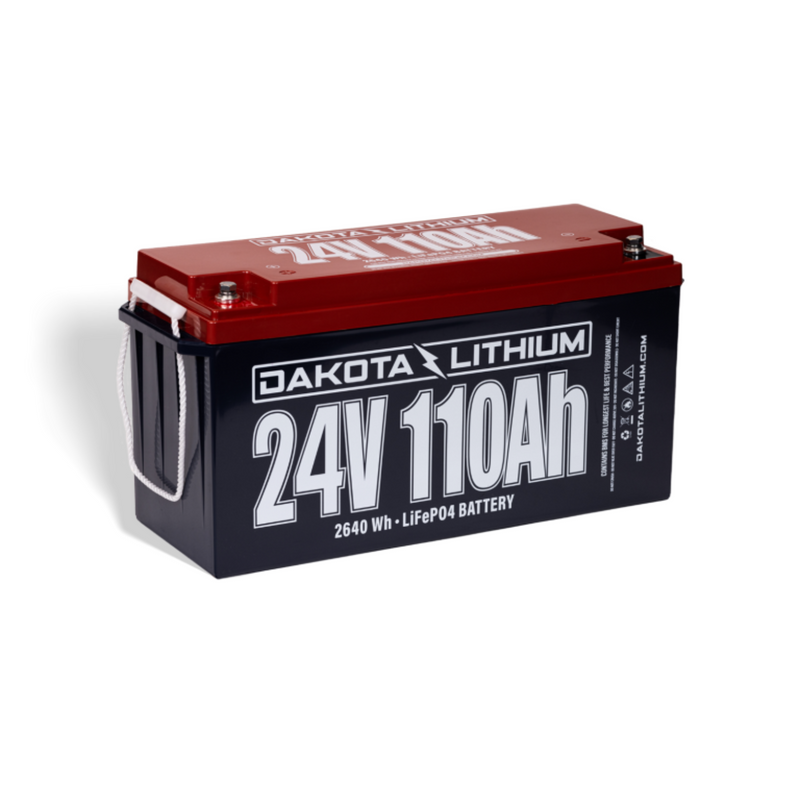 Dakota Lithium 24V 110Ah Deep Cycle LiFePO4 Battery