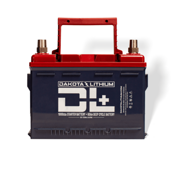 DL+ 12V 60Ah Lithium Battery – 1000CCA Starter & Deep Cycle Power