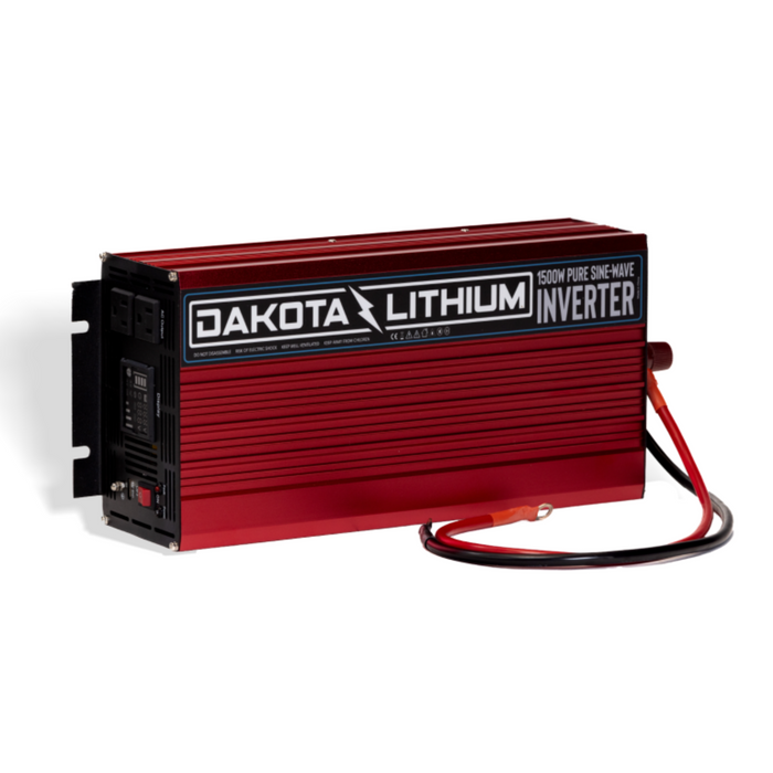 Dakota Lithium 12V 1500 Watt DC to AC Inverter – Pure Sine Wave