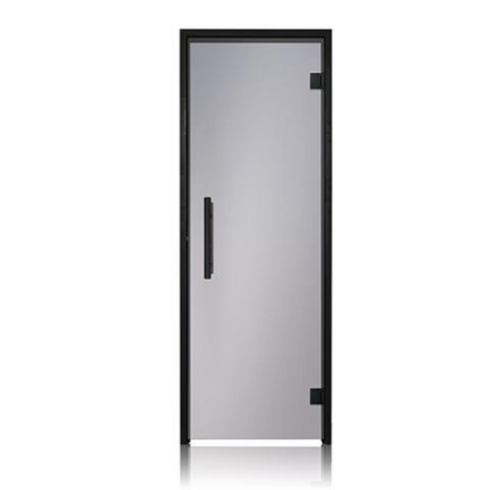 Prosaunas 24x81 Tinted Glass Sauna Door with Black Alder Frame