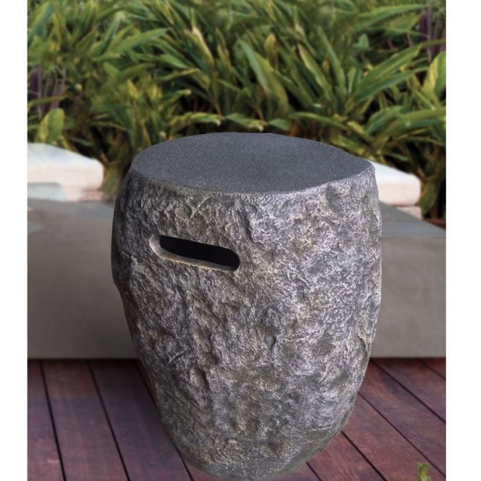 Boulder Tank Cover: Transformative Concealment and Stylish Outdoor Accent