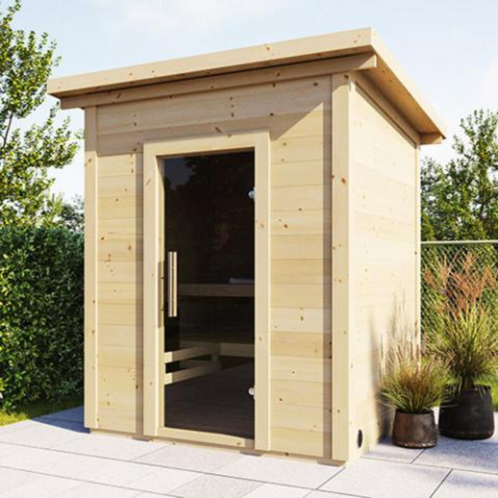 SaunaLife G2 Outdoor Sauna Kit: Elevate Your Home Wellness