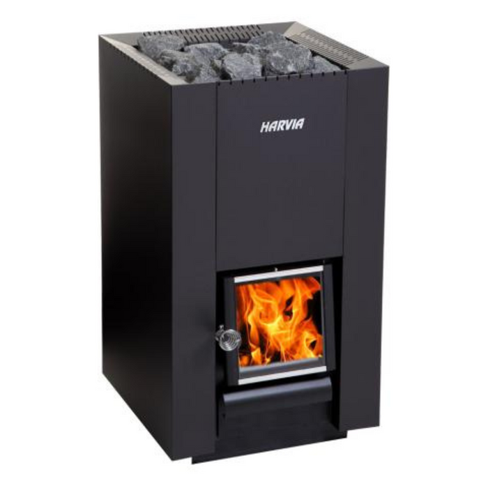 Harvia Linear 22 Wood Sauna Stove: Timeless Elegance & Efficiency