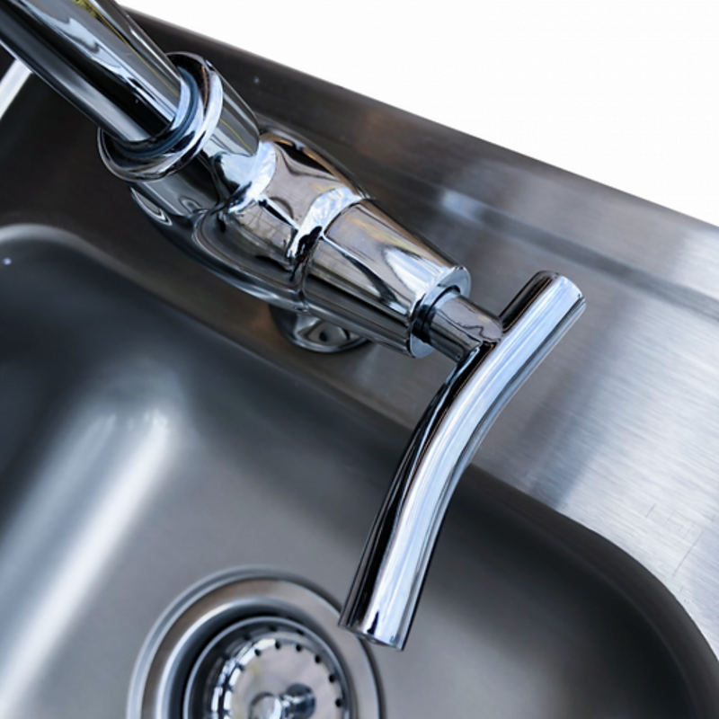 Built-In 15x15 Outdoor Kitchen Sink