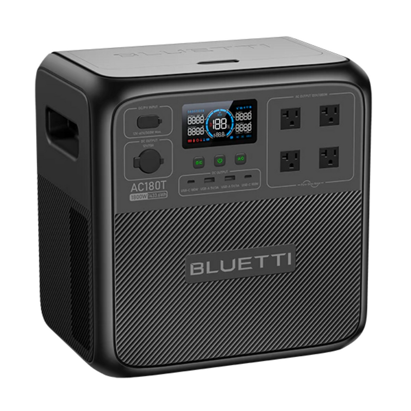 BLUETTI AC180T Portable Power Station | 1,800W,1433Wh