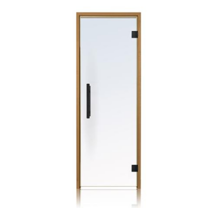 Prosaunas 24x81 Clear Glass Sauna Door with Thermo-Aspen Frame