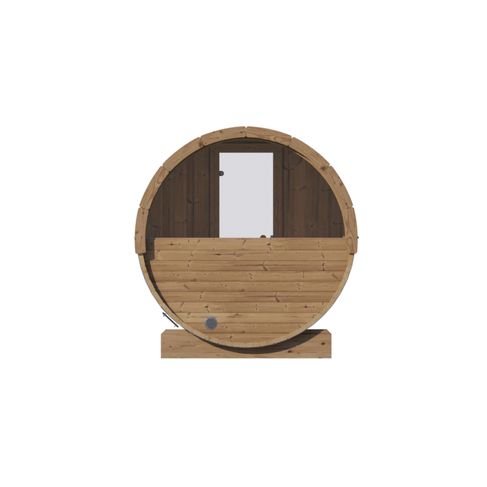 SaunaLife E6W Sauna Barrel: Panoramic Views for Ultimate Experience